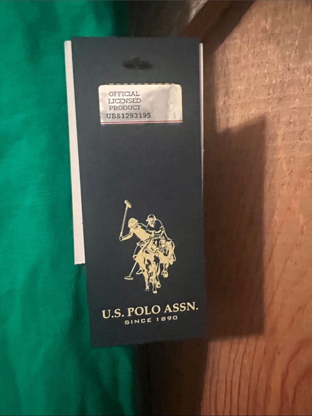U.S. Polo Assn. Men's Green Graphic Polo Player T-Shirt - Picture 2 of 2